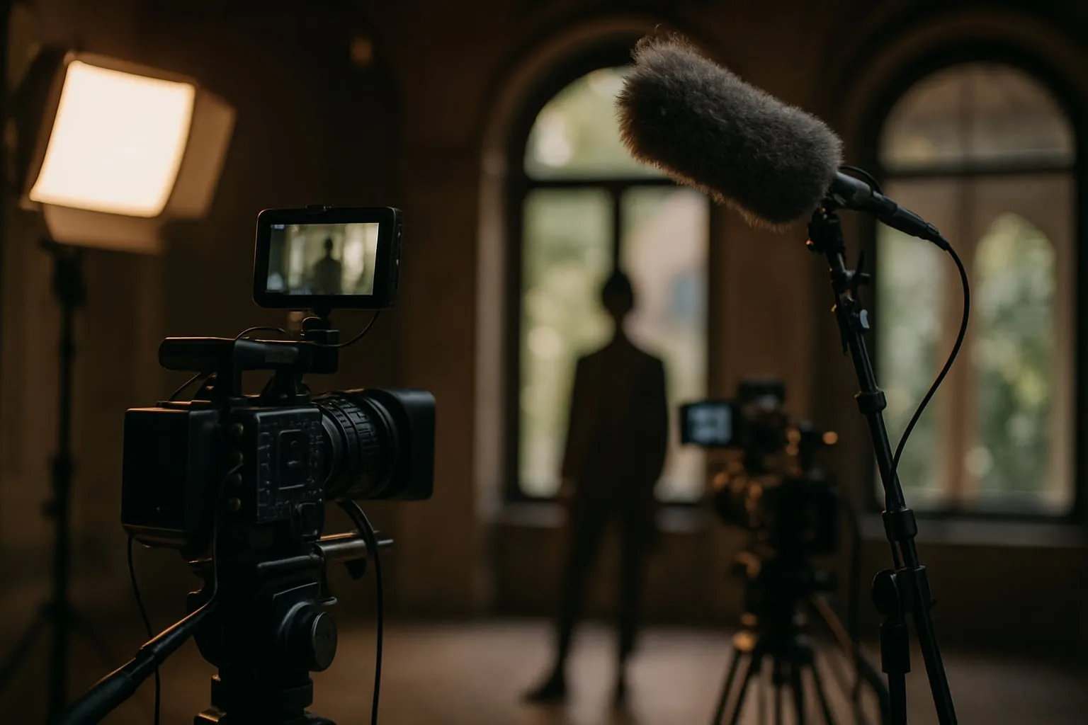 Filmagem de moda sustentável: luz, som e locais culturais