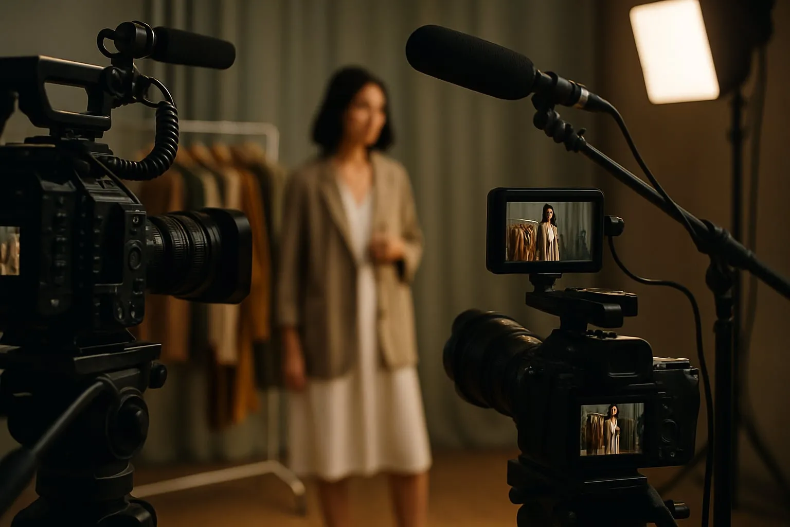 Filmar moda sustentável: espaços, luz e som para vídeo