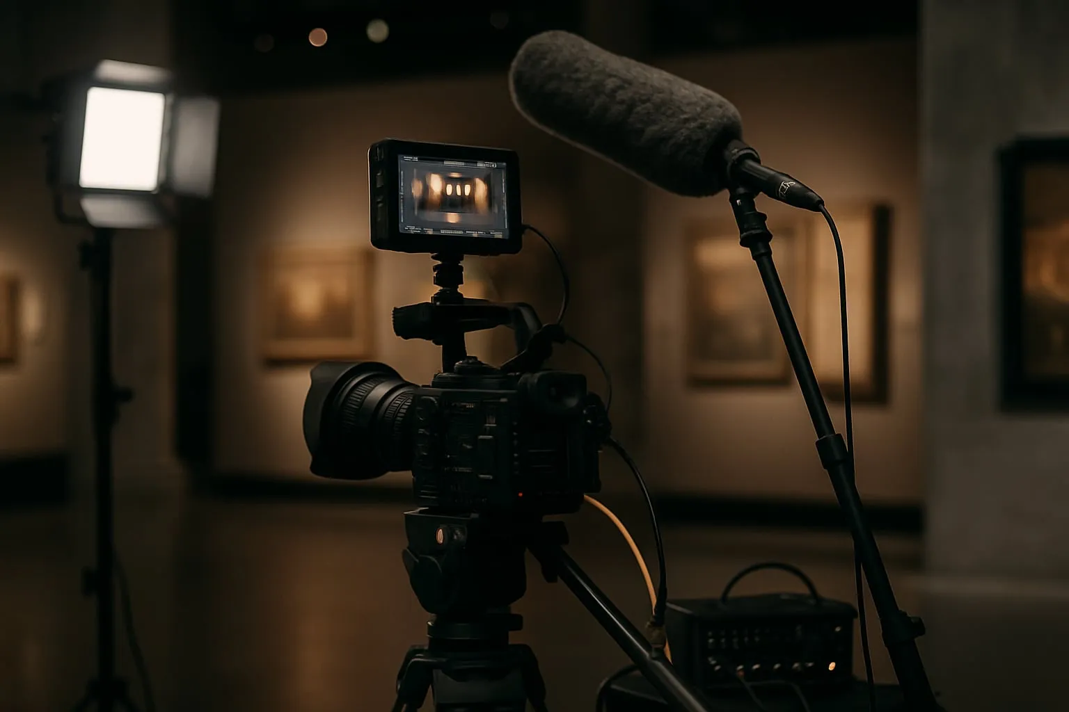 Filmagem em espaços culturais: checklist de som e luz