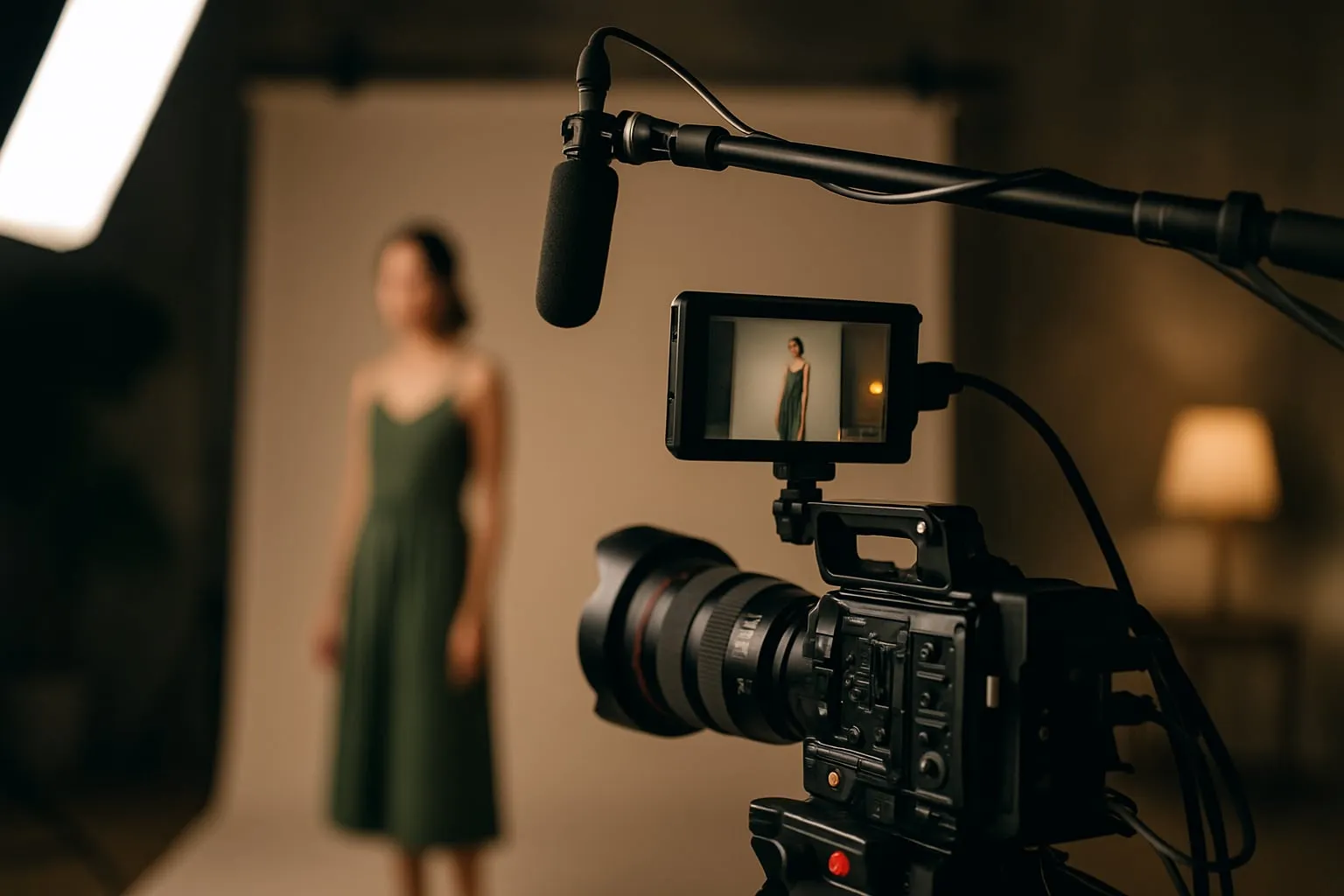 Filmagem de moda sustentável: espaços, luz e som para vídeo