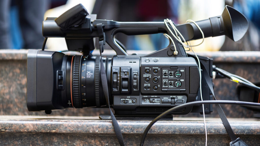 Professional video camera