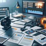 An image illustrating Como usar transcrição de vídeos para SEO