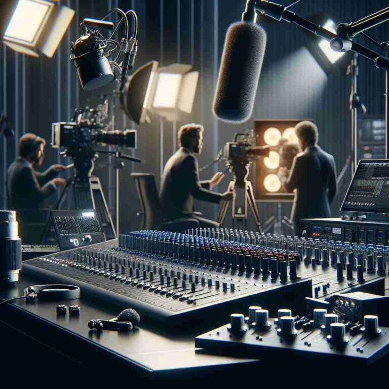 An image illustrating Como Captar Áudio Profissional em Filmagens