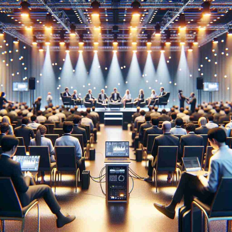An image illustrating Produção Audiovisual para Eventos Corporativos